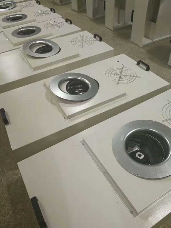 FFU風機過濾機組和高效送風口都是潔凈室末端常用的過風送風過濾設備之一 FFU風機過濾機組和高效送風口都是潔凈室末端常用的過風送風過濾設備之一